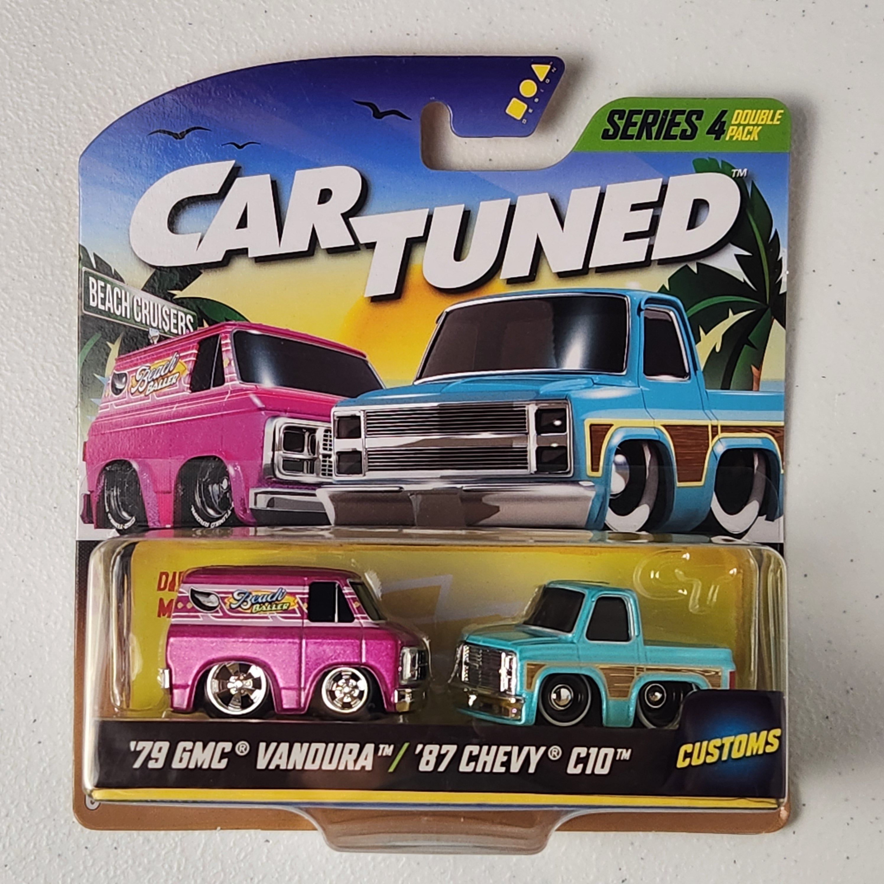 79 GMC Vandura 87 Chevy C10  Double Pack American Series 4 Car Tuned