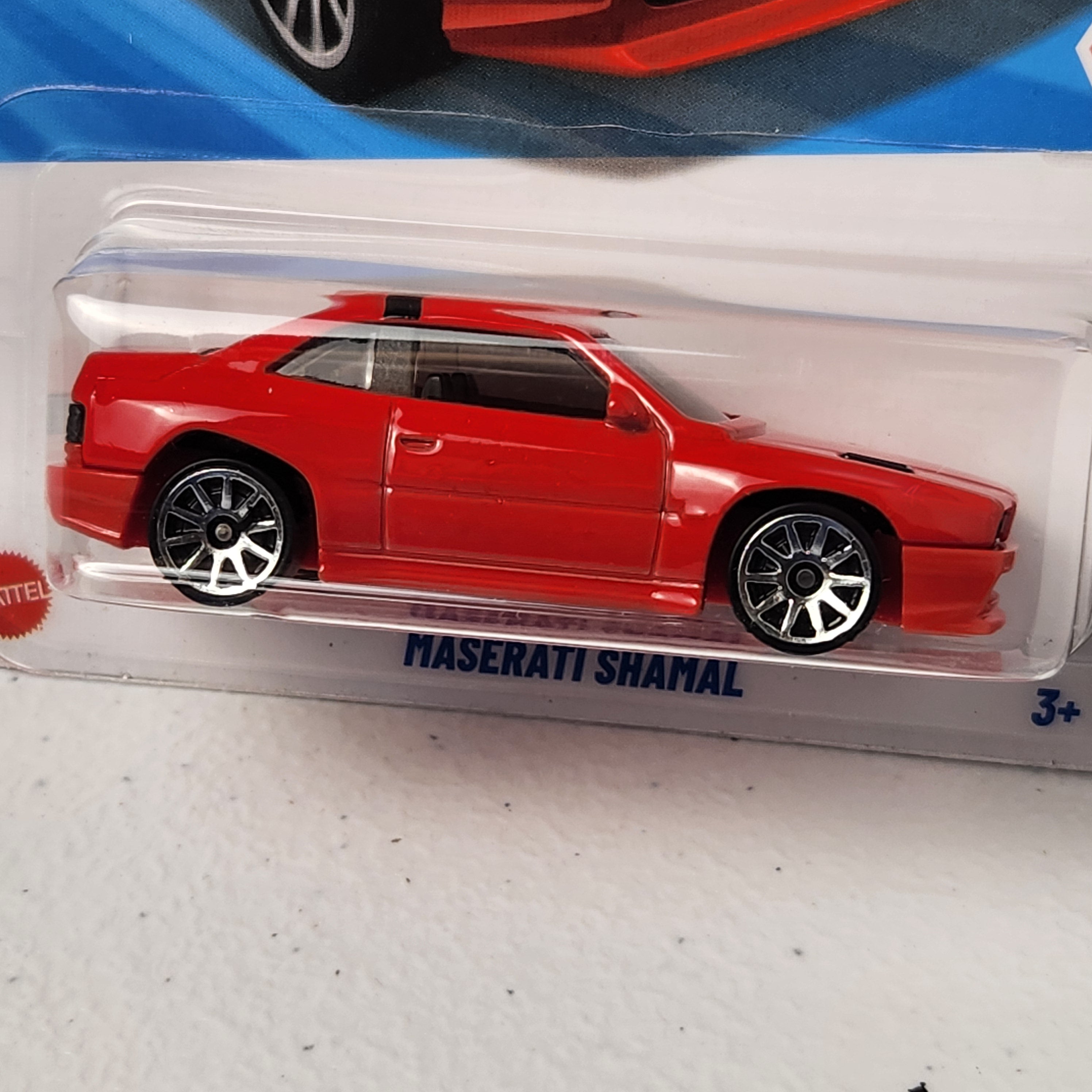 Maserati Shamal European Mainline Hot Wheels