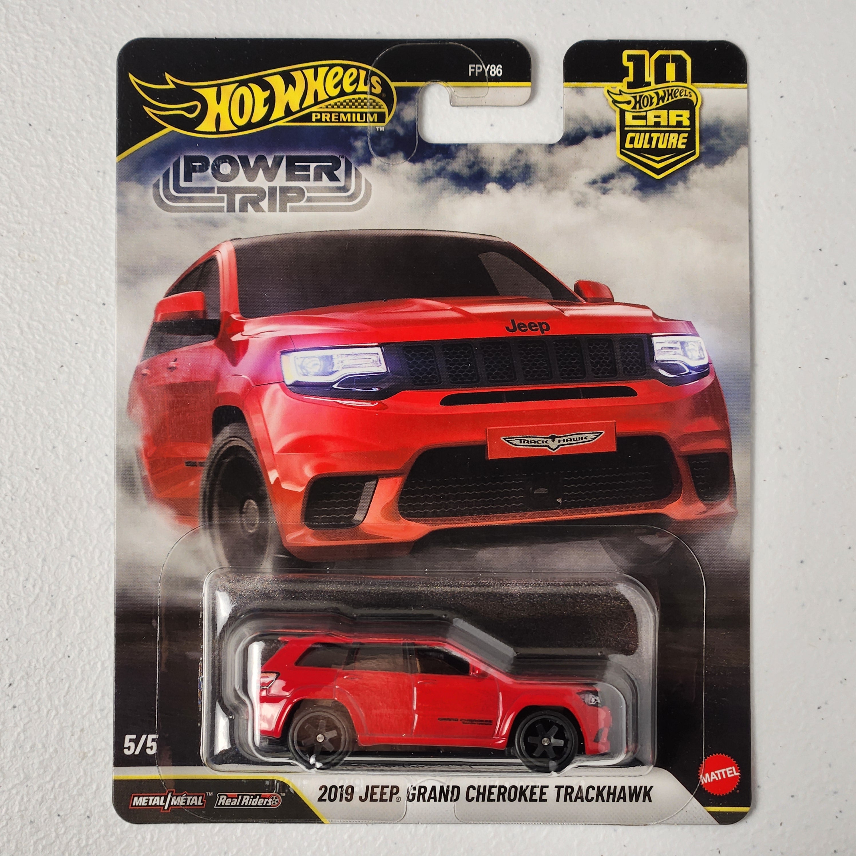 2019 Jeep Grand Cherokee Trackhawk #5/5 Power Trip American Premium Hot Wheels
