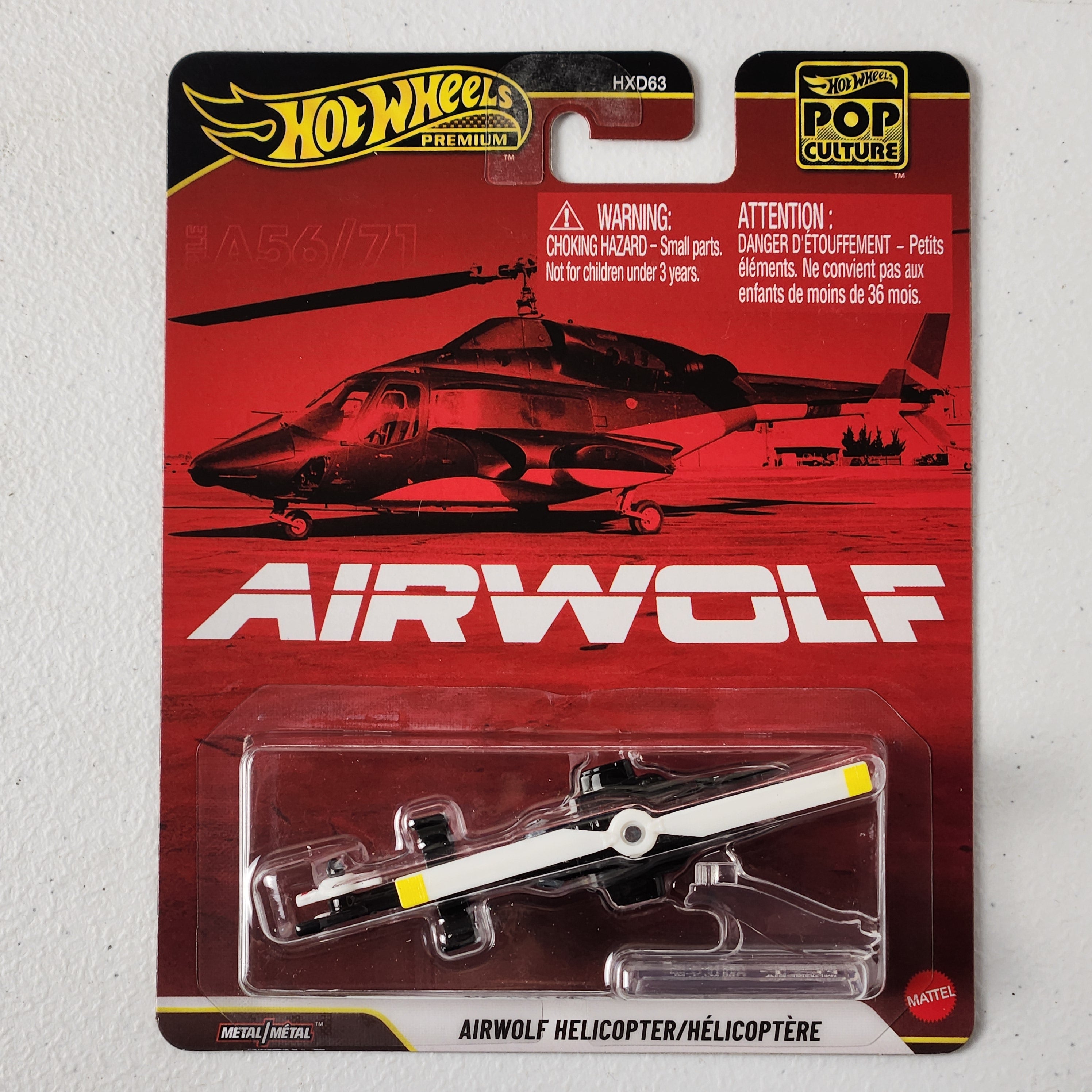 Airwolf Helicopter Pop Culture American Premium Hot Wheels 2024