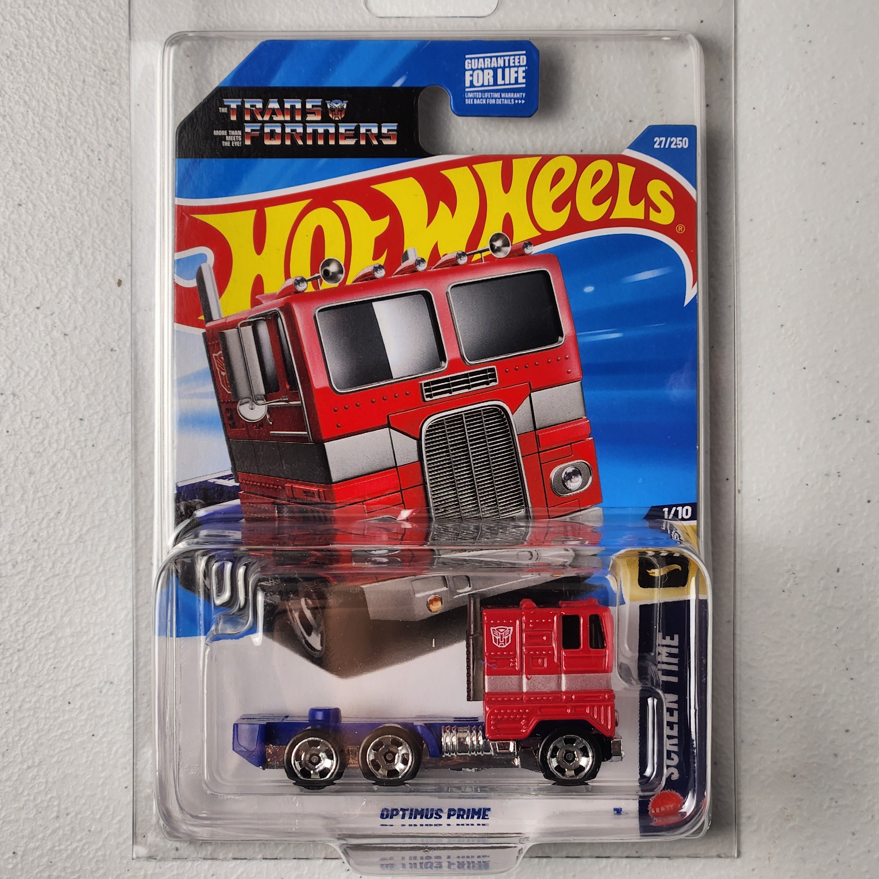 Optimus Prime American Mainline Hot Wheels