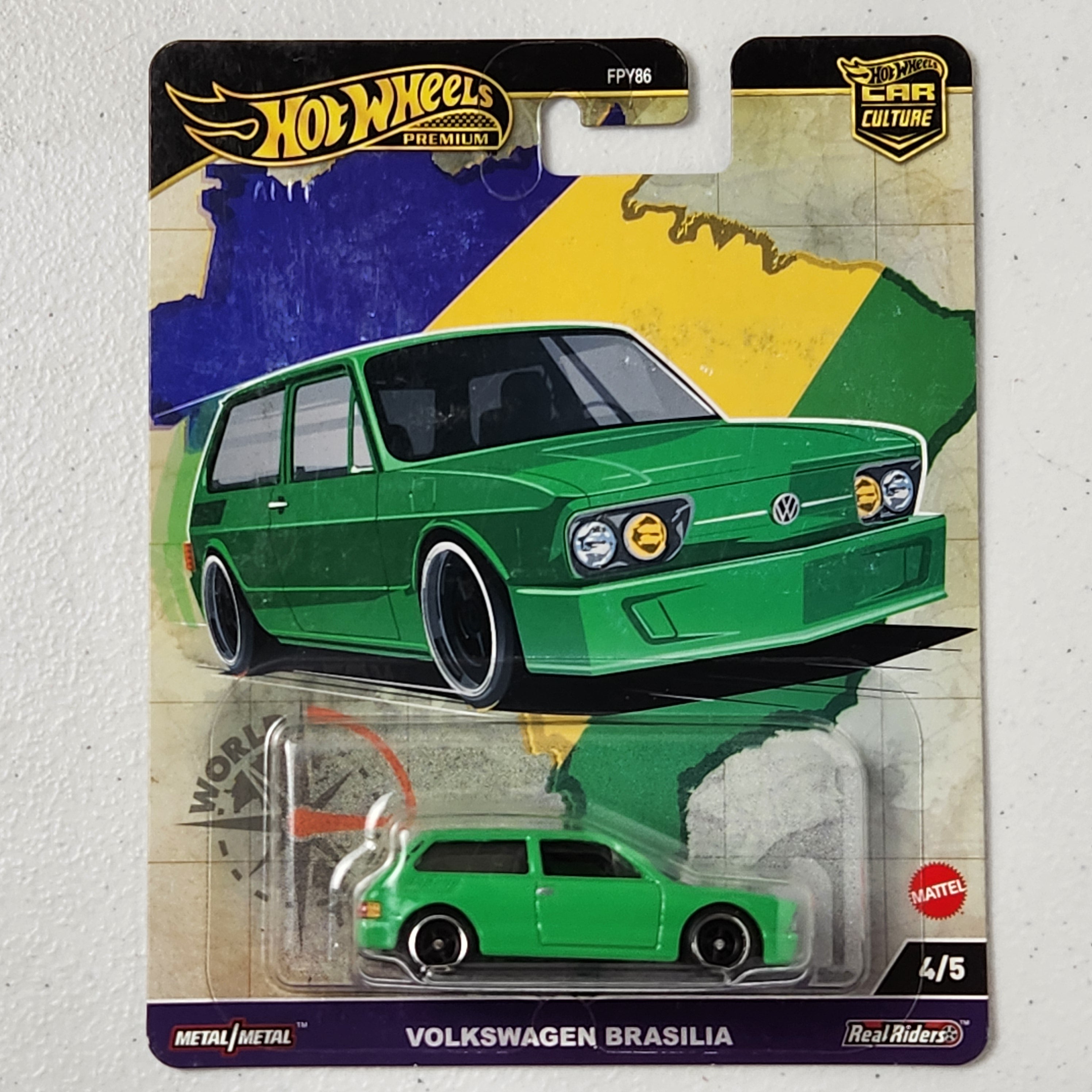 Volkswagen Brasilia #4/5 Car Culture European Premium Hot Wheels 2024