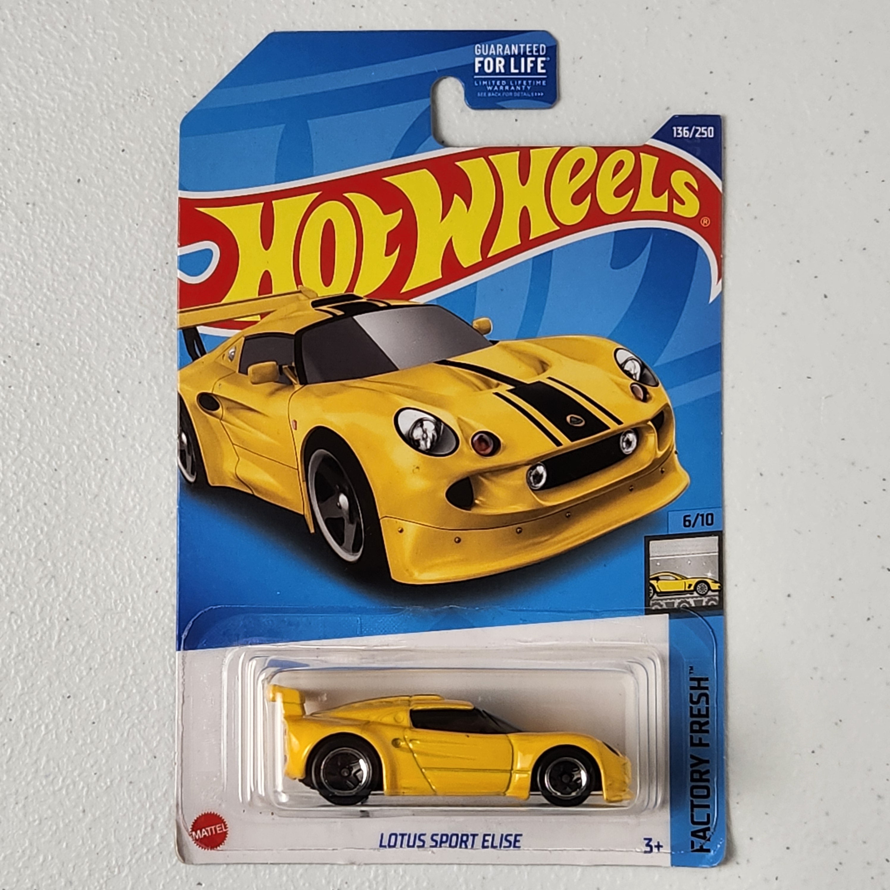 Lotus Sport Elise European Mainline Hot Wheels