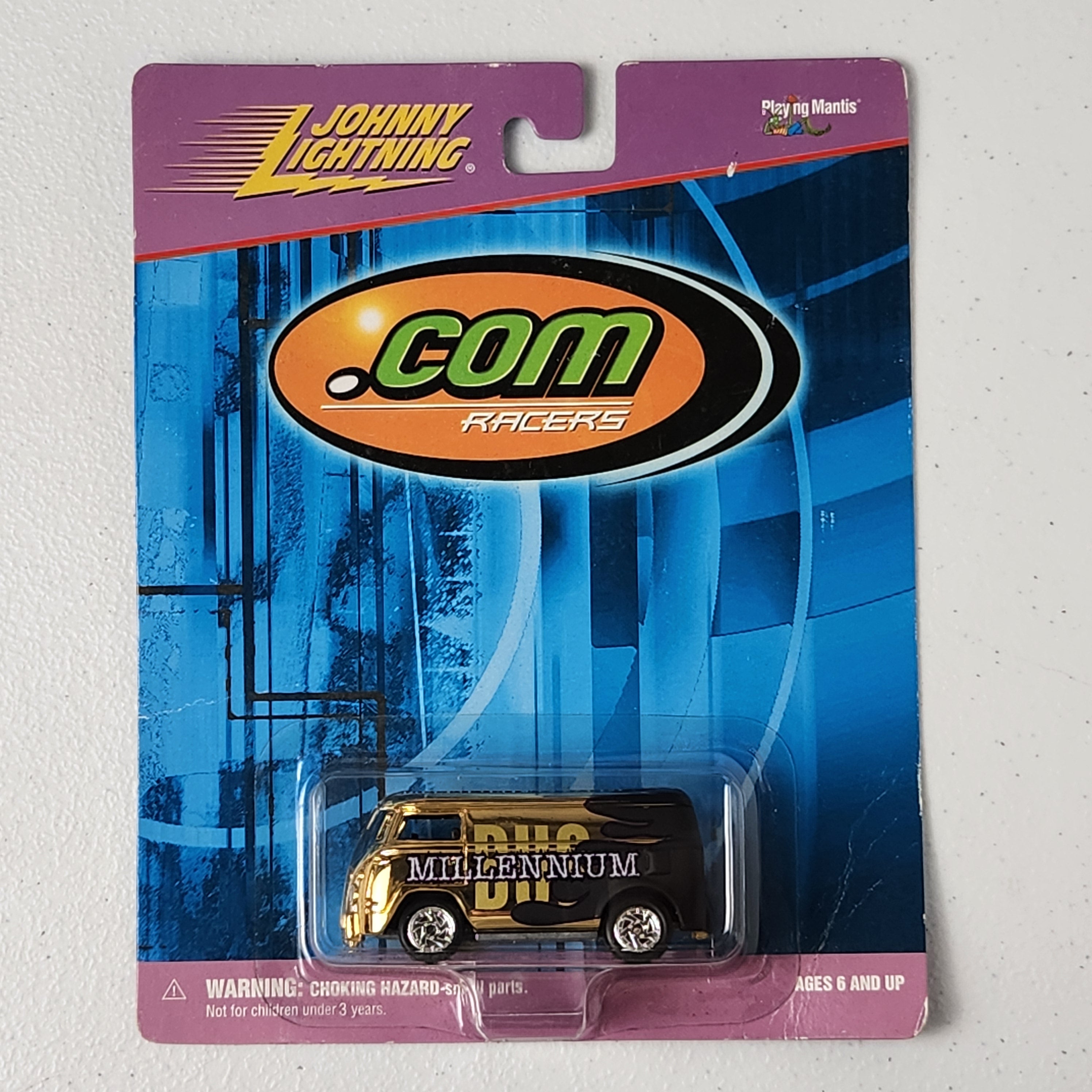 Millennium Bus Microbus .Com Racers European Johnny Lightning