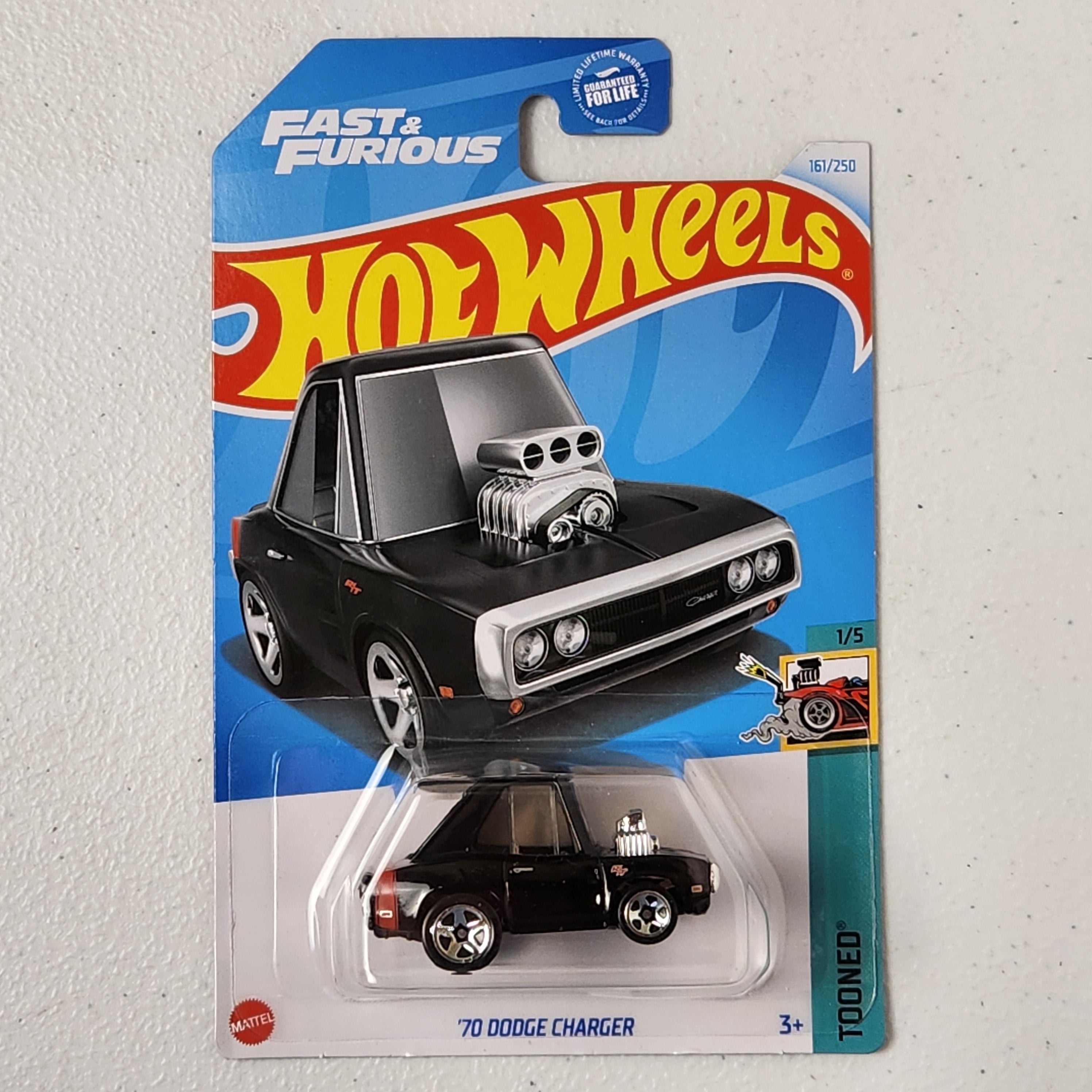 70 Tooned Dodge Charger American Mainline Hot Wheels