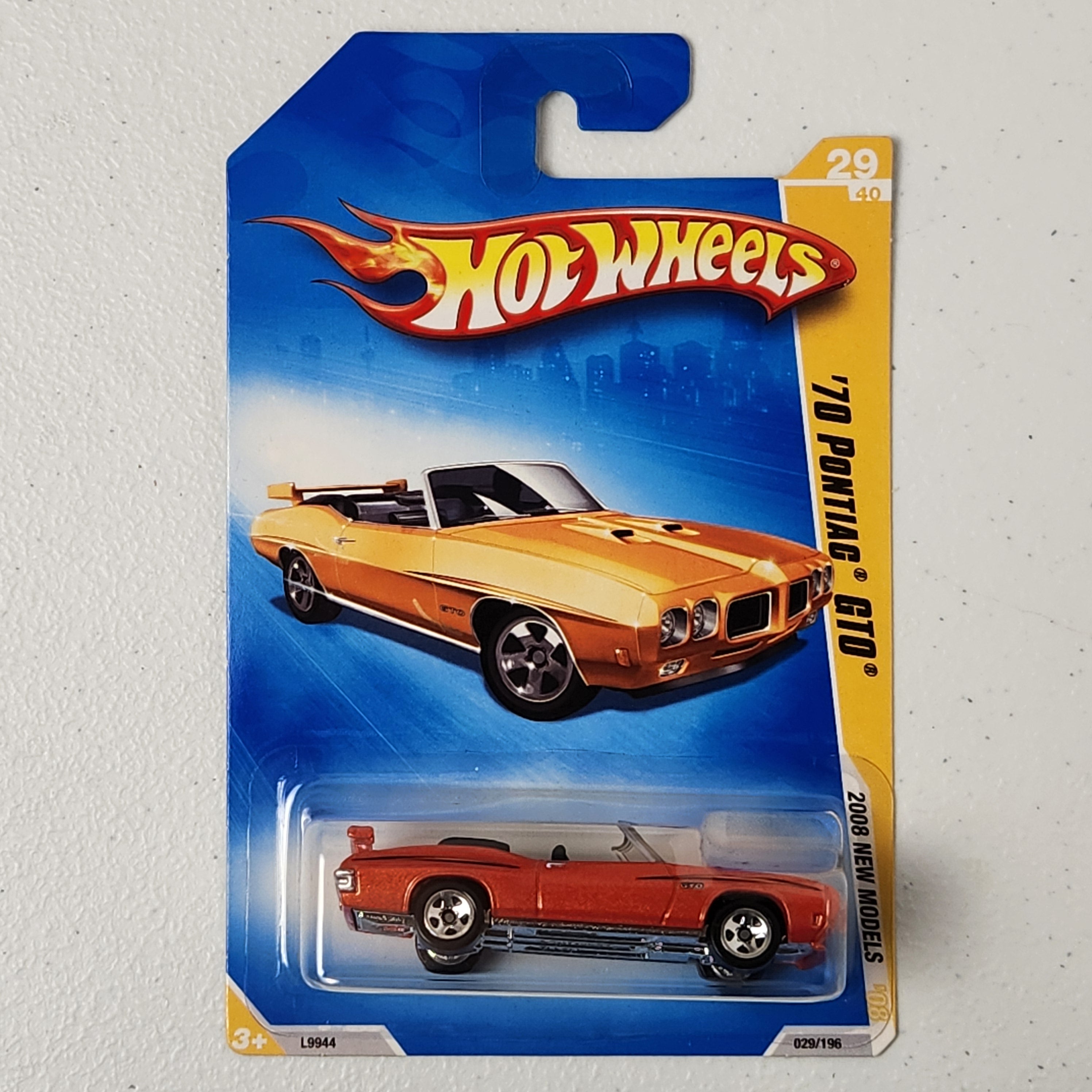 70 Pontiac GTO American Mainline Hot Wheels