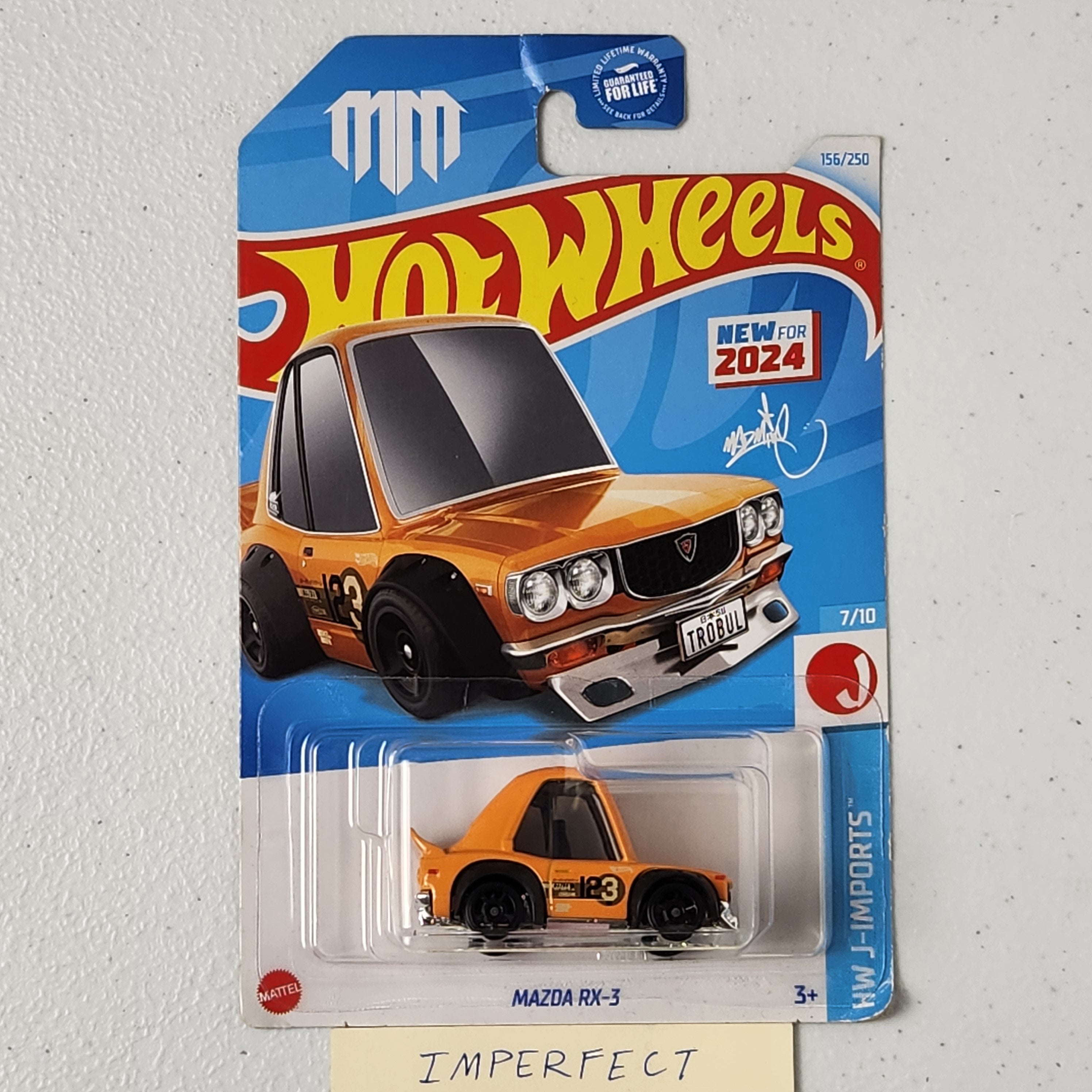 Tooned Mazda RX-3 RX3 JDM Mainline Hot Wheels