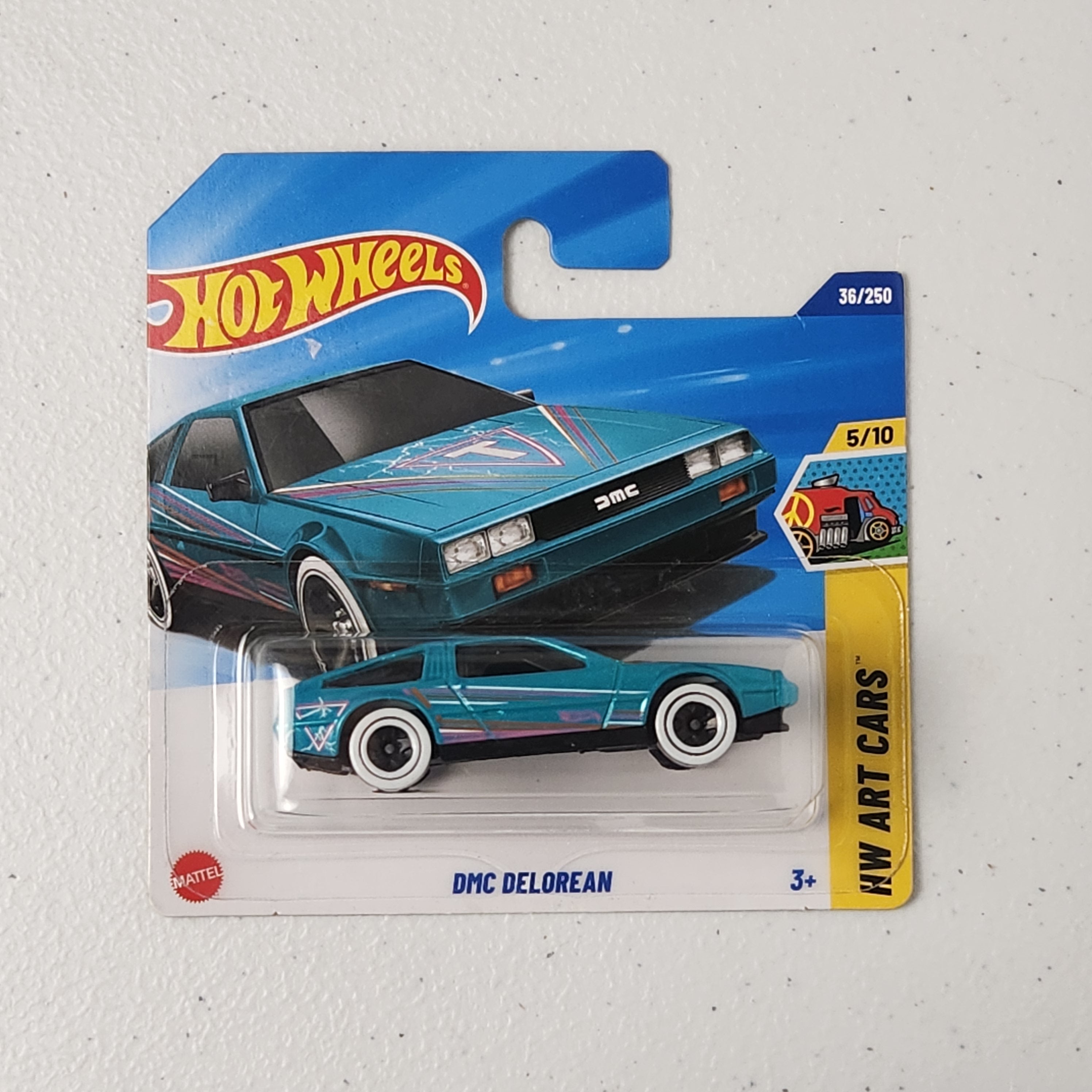 DMC DeLorean American Mainline Hot Wheels
