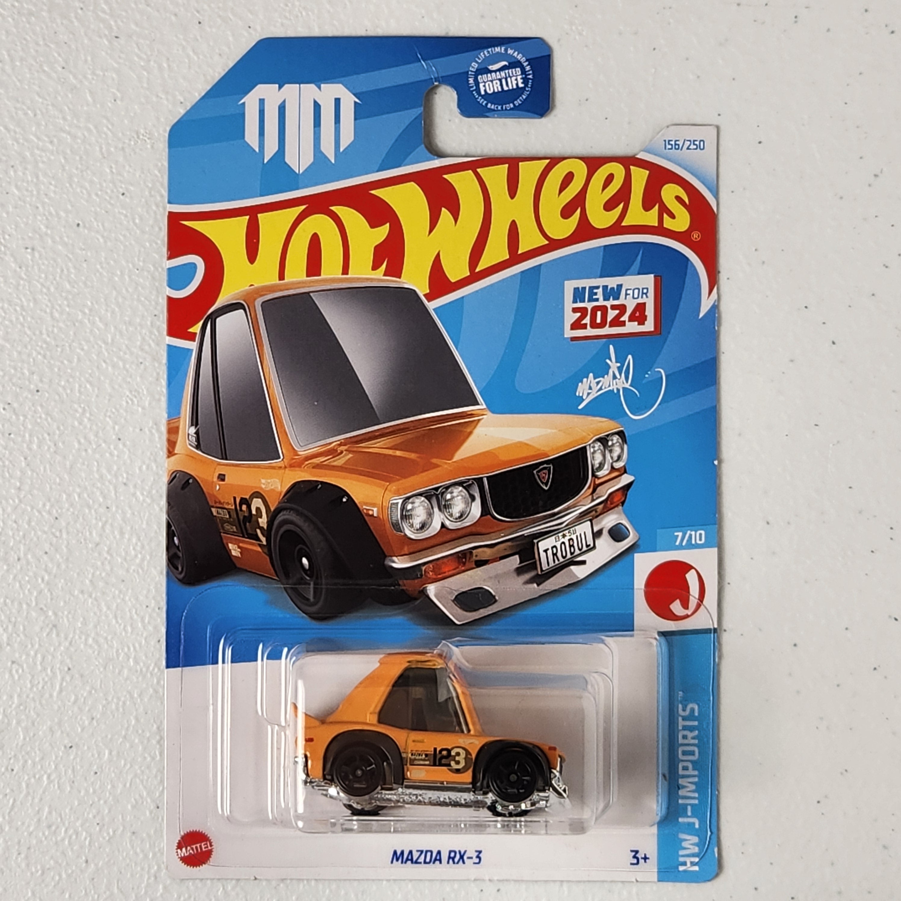 Tooned Mazda RX-3 RX3 JDM Mainline Hot Wheels