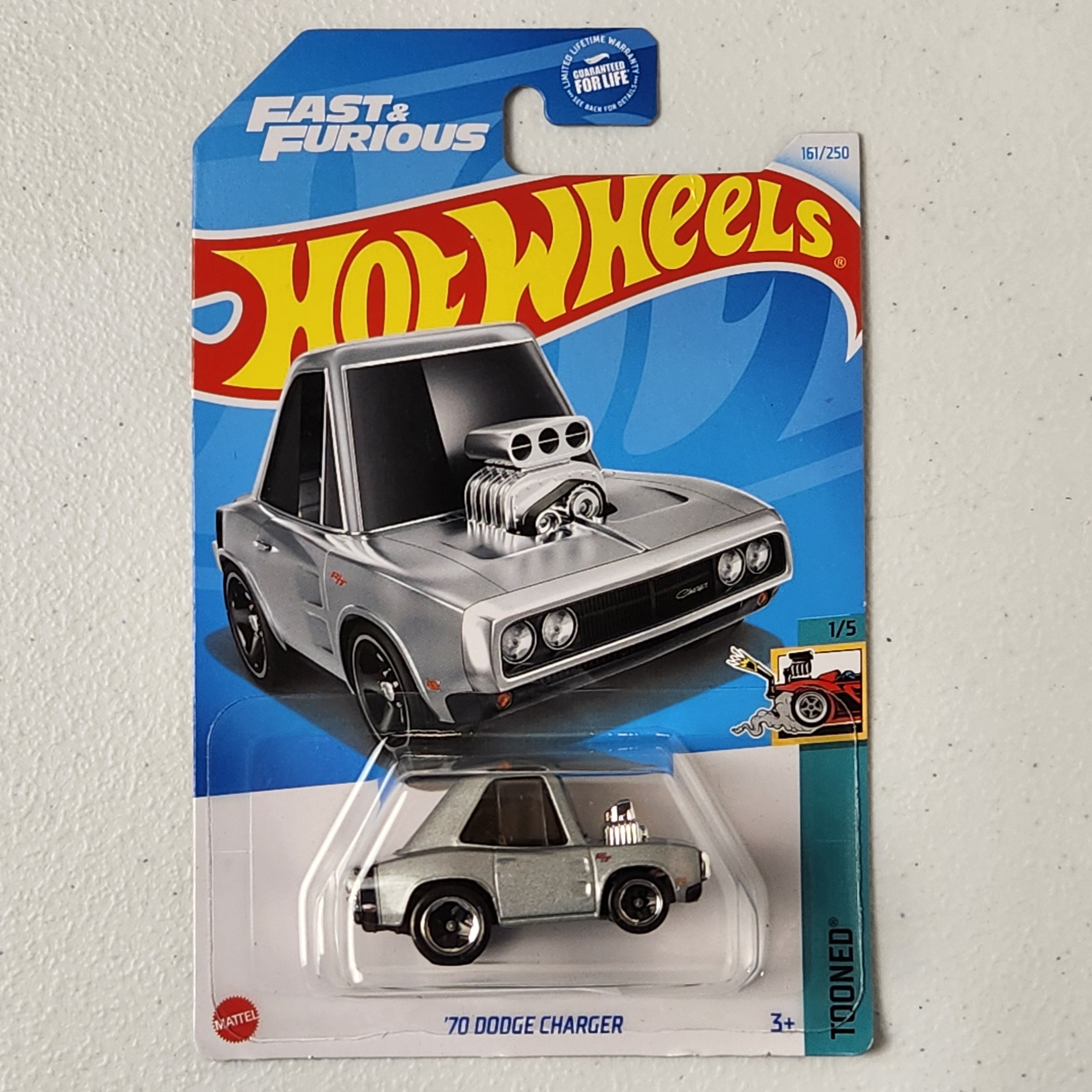 70 Tooned Dodge Charger American Mainline Hot Wheels