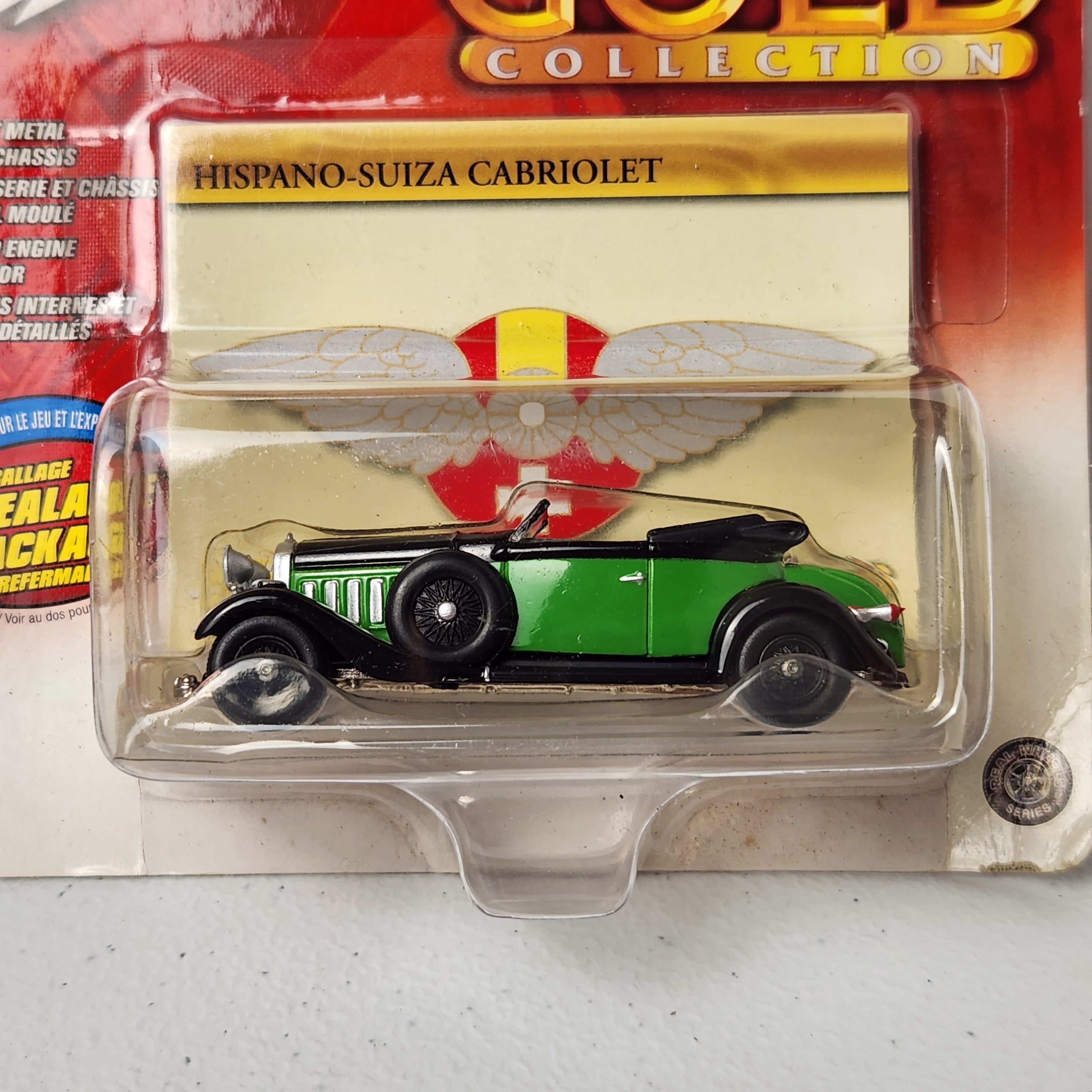 Hispano-Suiza Cabriolet Classic Gold Collection European Johnny Lightning