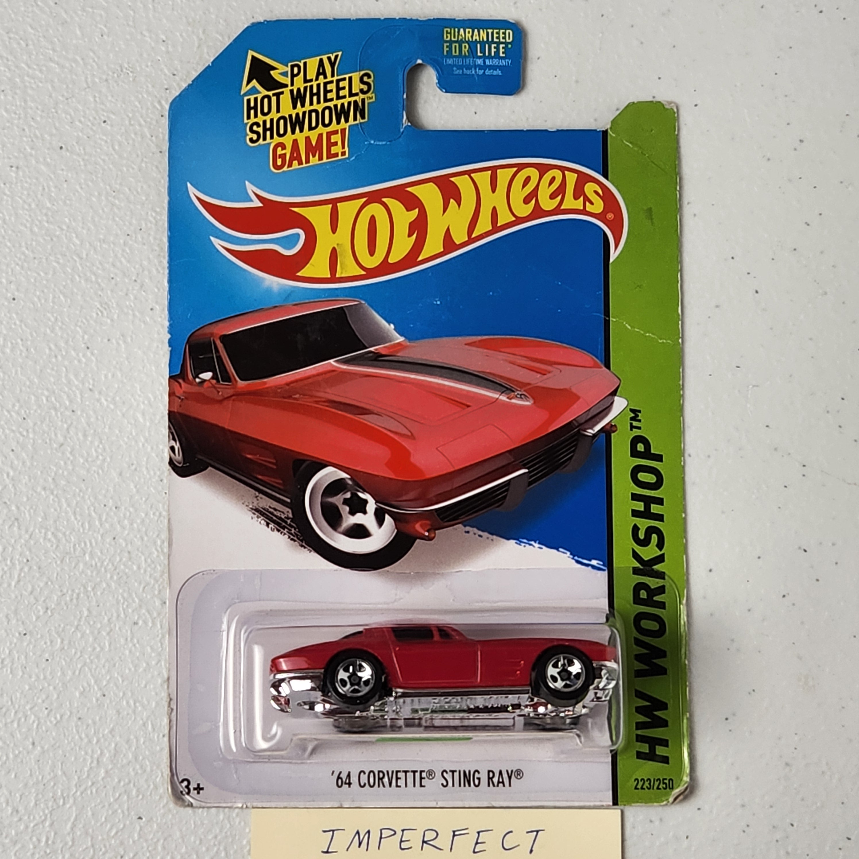 64 Corvette Sting Ray American Mainline Hot Wheels