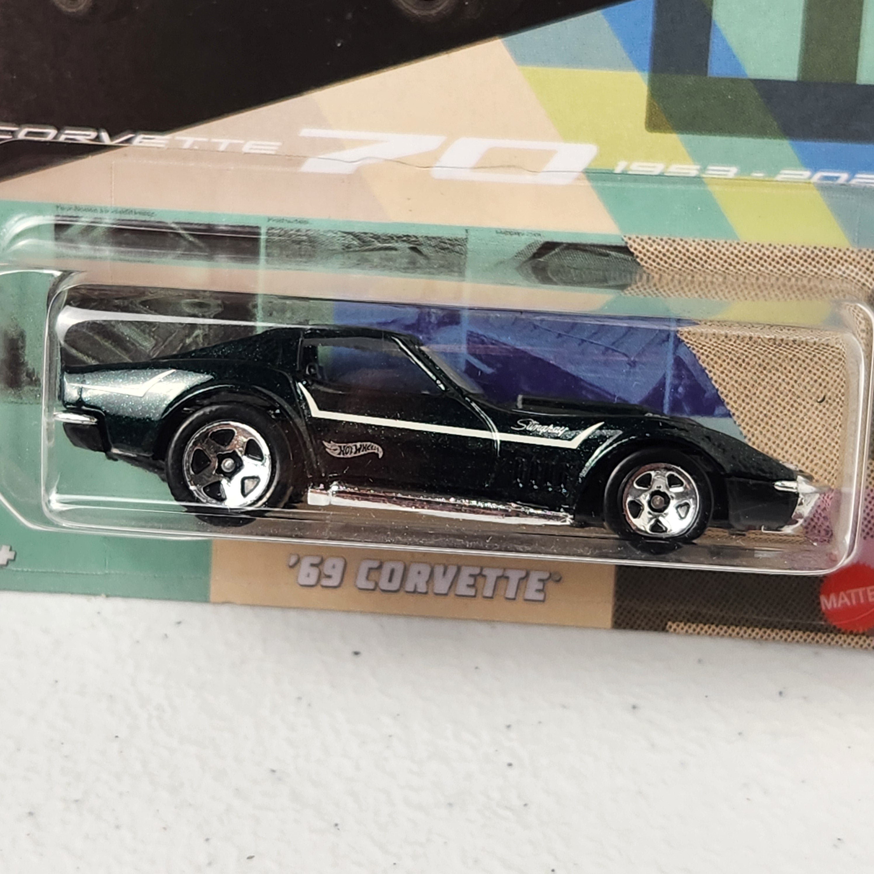 69 Corvette #4/8 Retro Racers American SS Hot Wheels