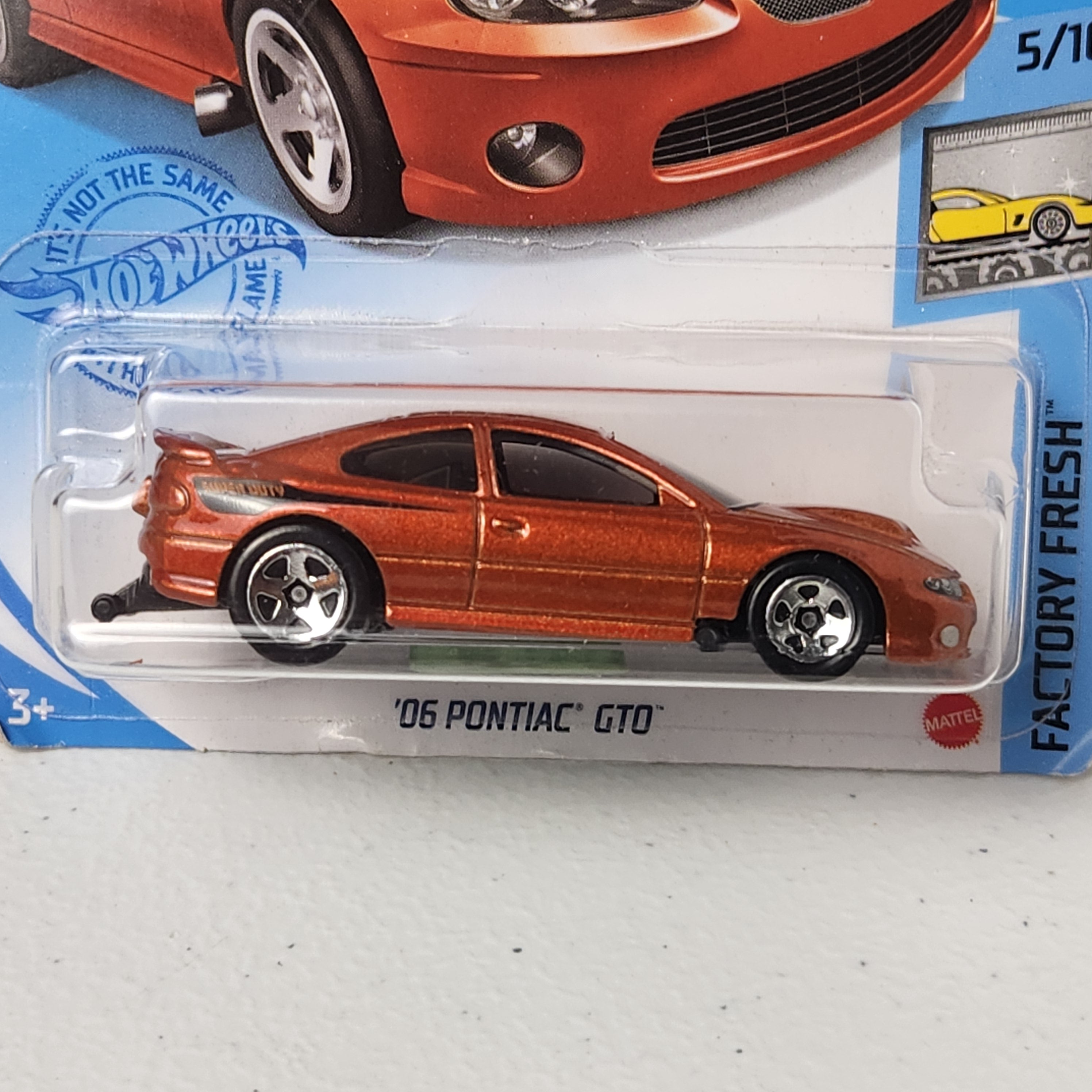 06 Pontiac GTO American Mainline Hot Wheels