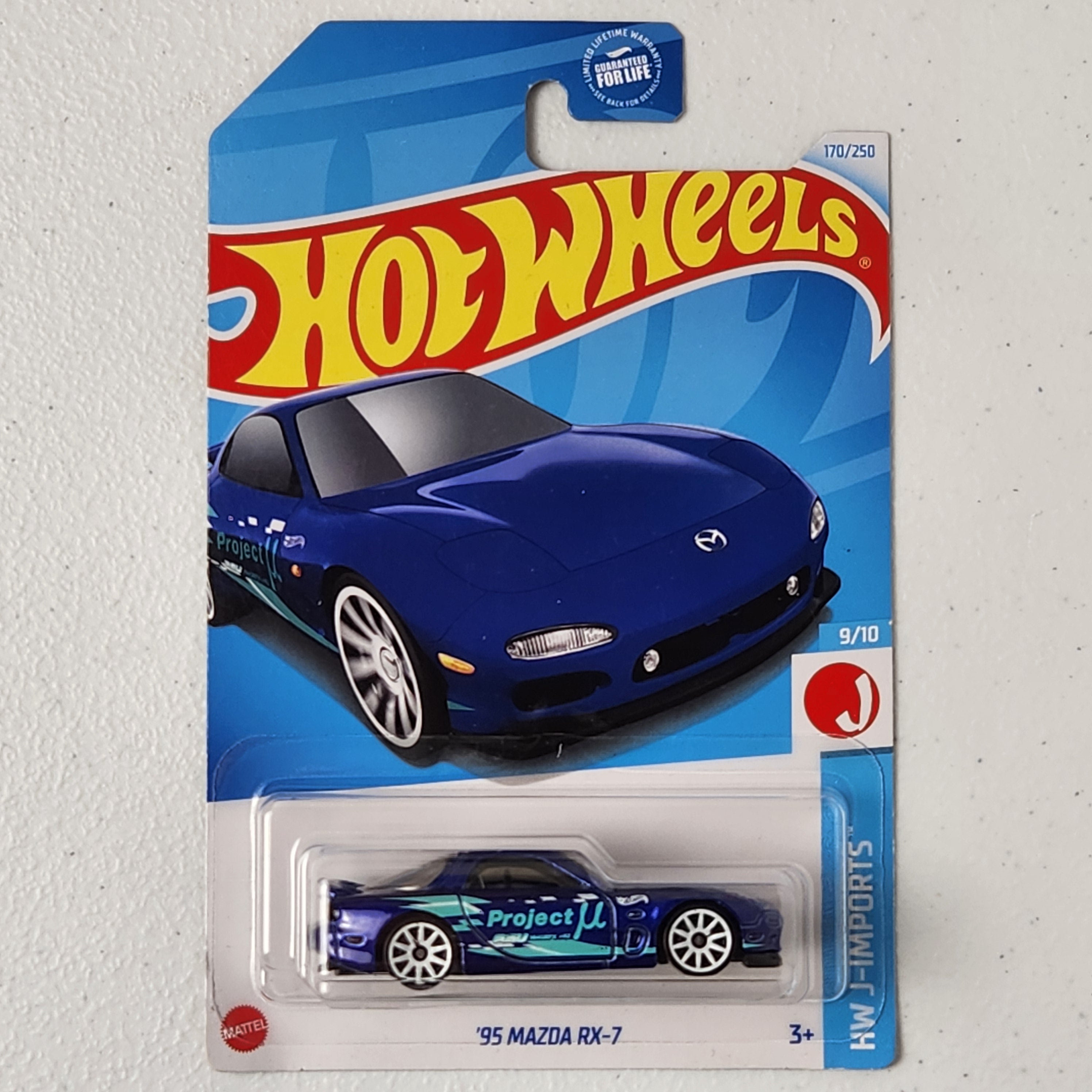 ’95 Mazda RX7 JDM Mainline Hot Wheels
