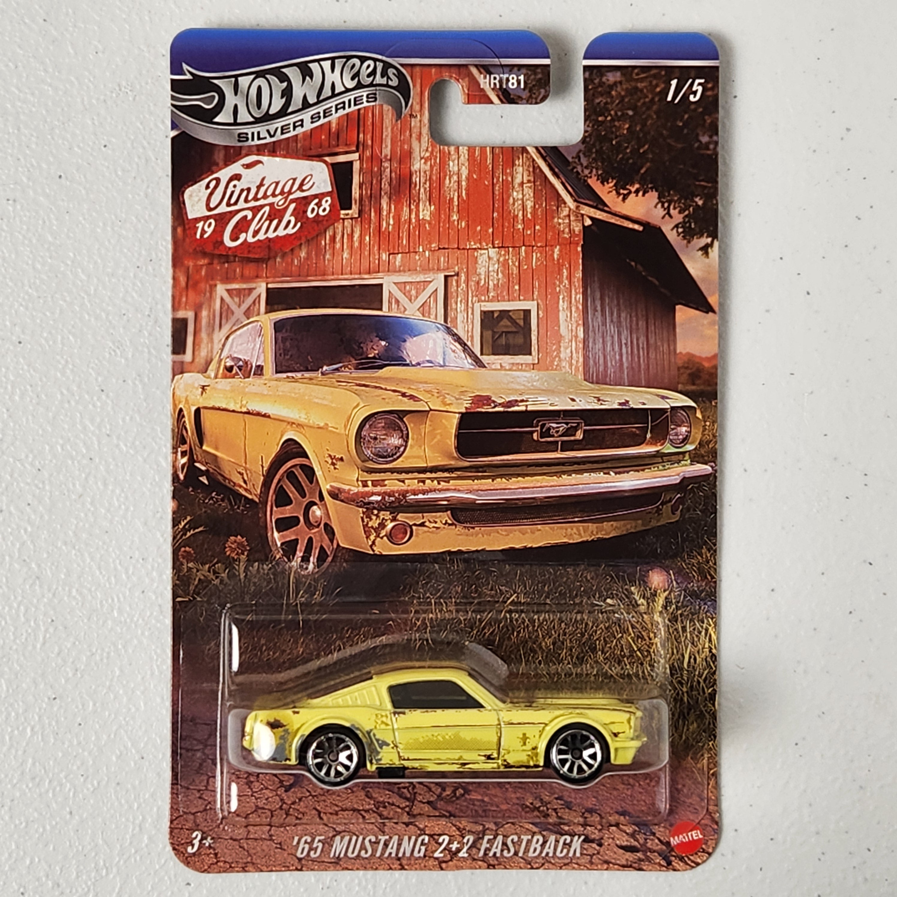 Vintage Club 1968 Mix 1 Set SS Hot Wheels