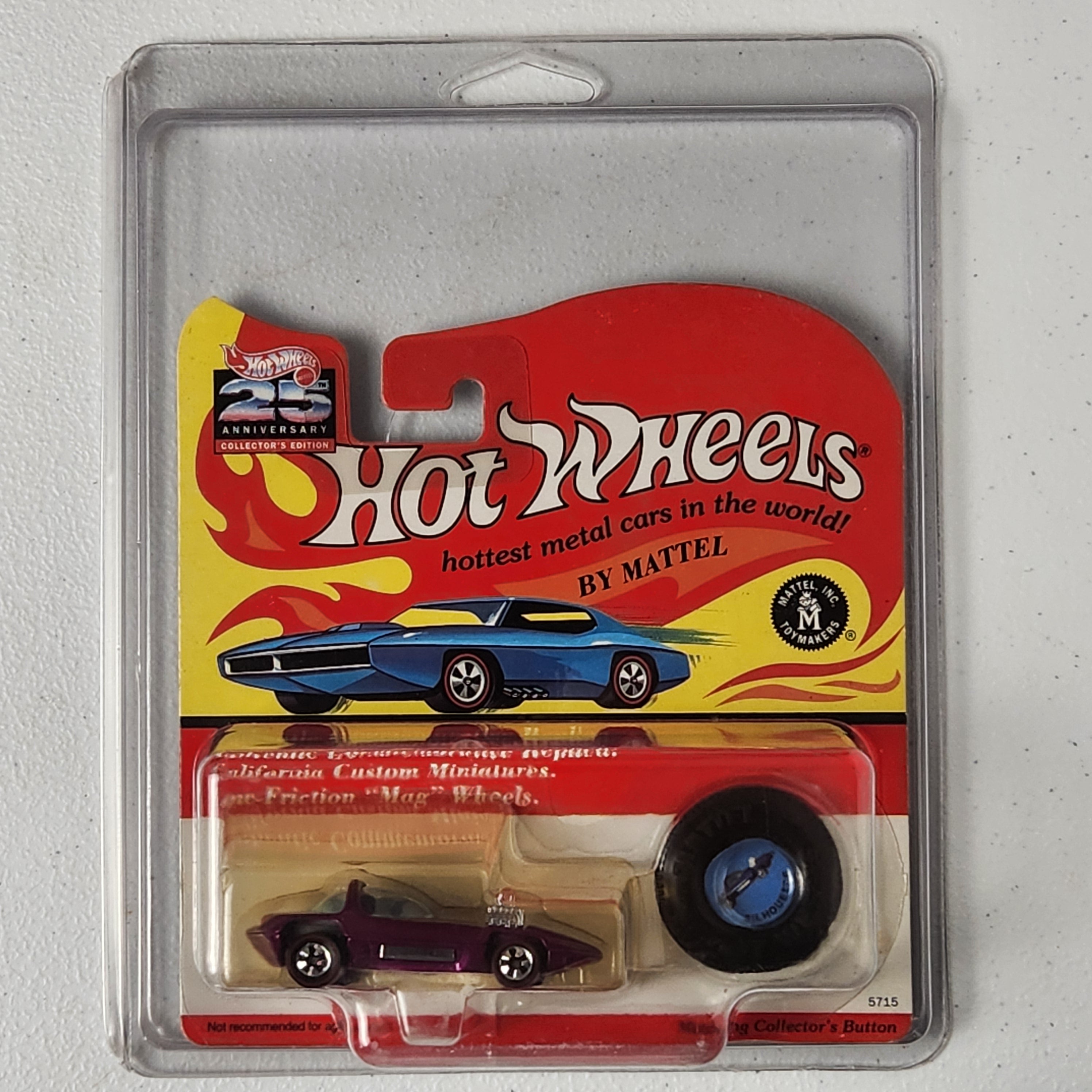 Silhouette 25th Anniversary Collector's Edition Replica Fantasy Premium Hot Wheels