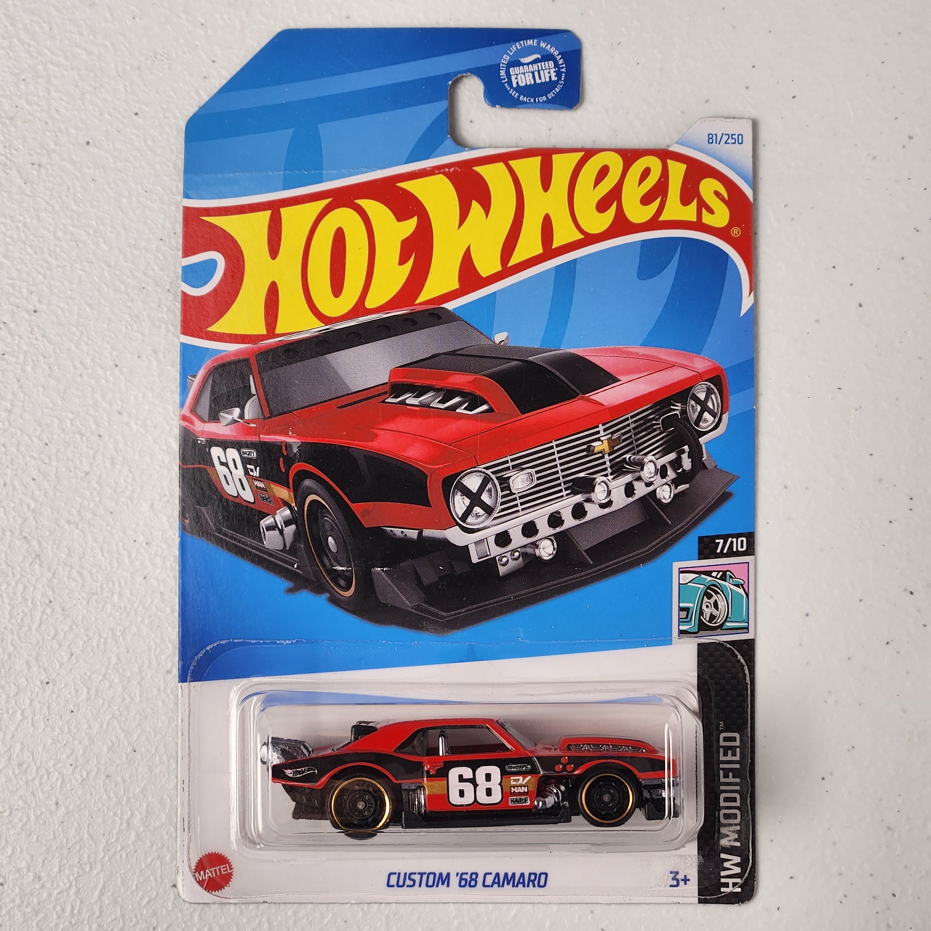 Custom 68 Camaro American Mainline HW