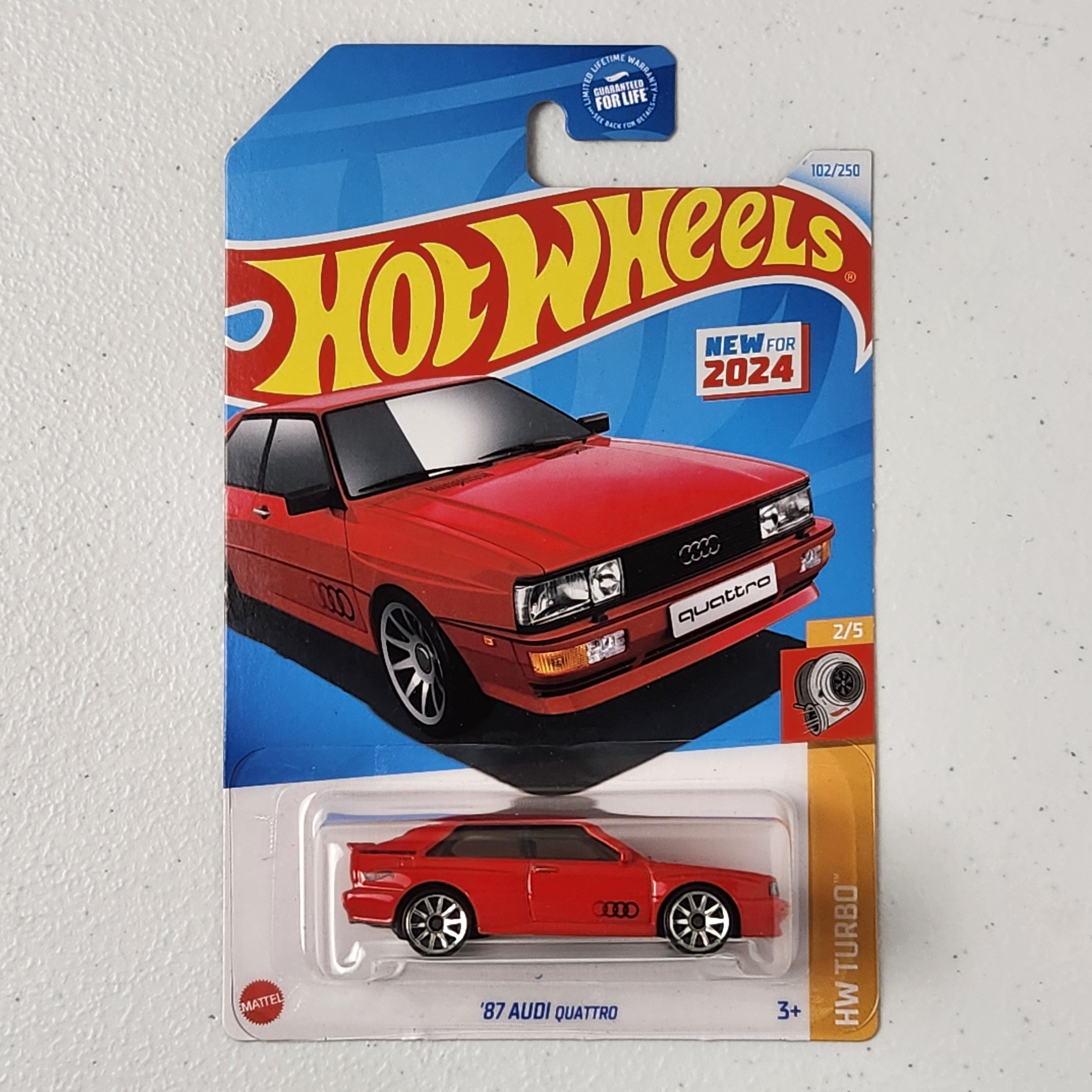 '87 Audi Quattro Mainline European Hot Wheels