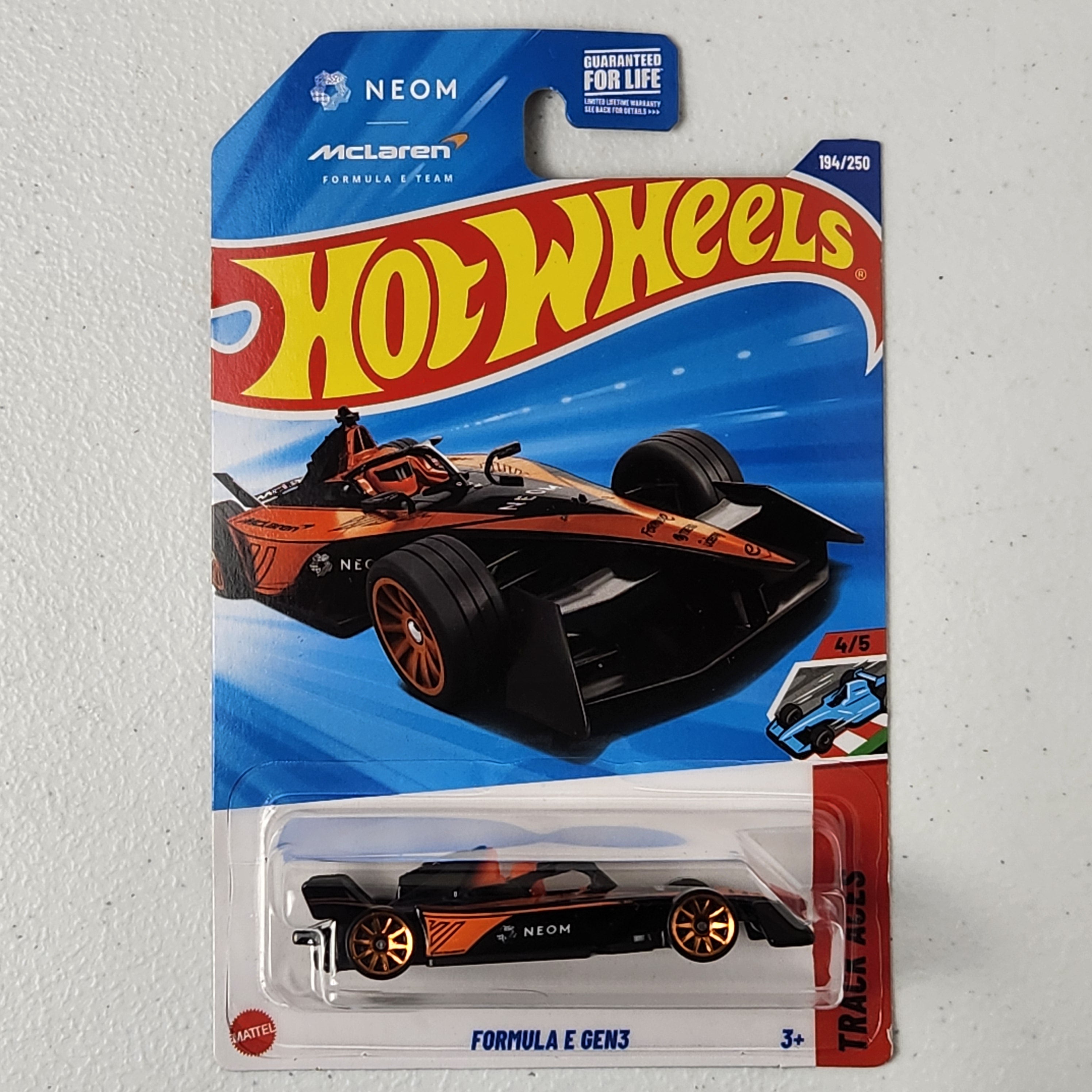 Formula E Gen3 Formula Mainline Hot Wheels