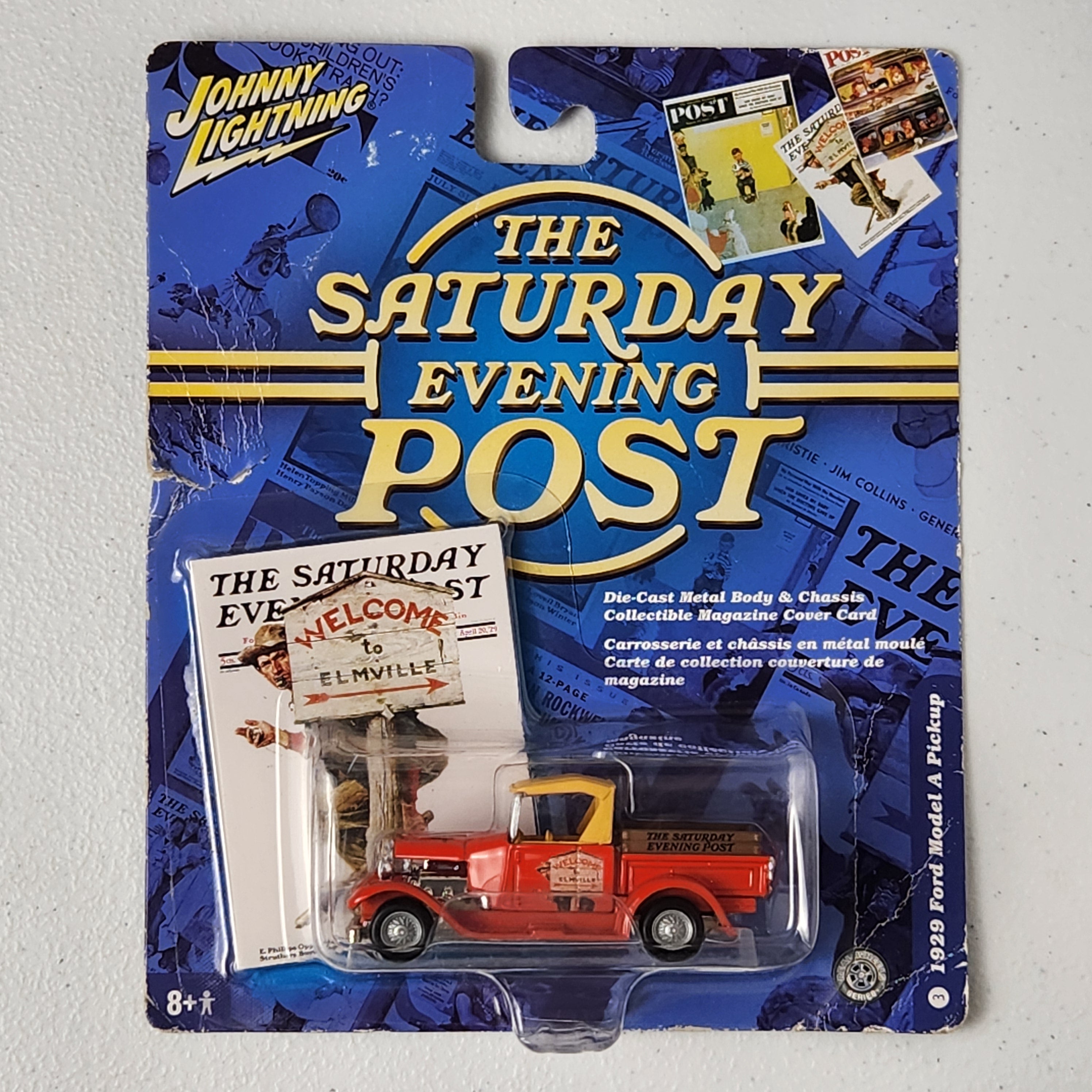1929 Ford Model A Pickup The Saturday Evening Post American Johnny Lightning