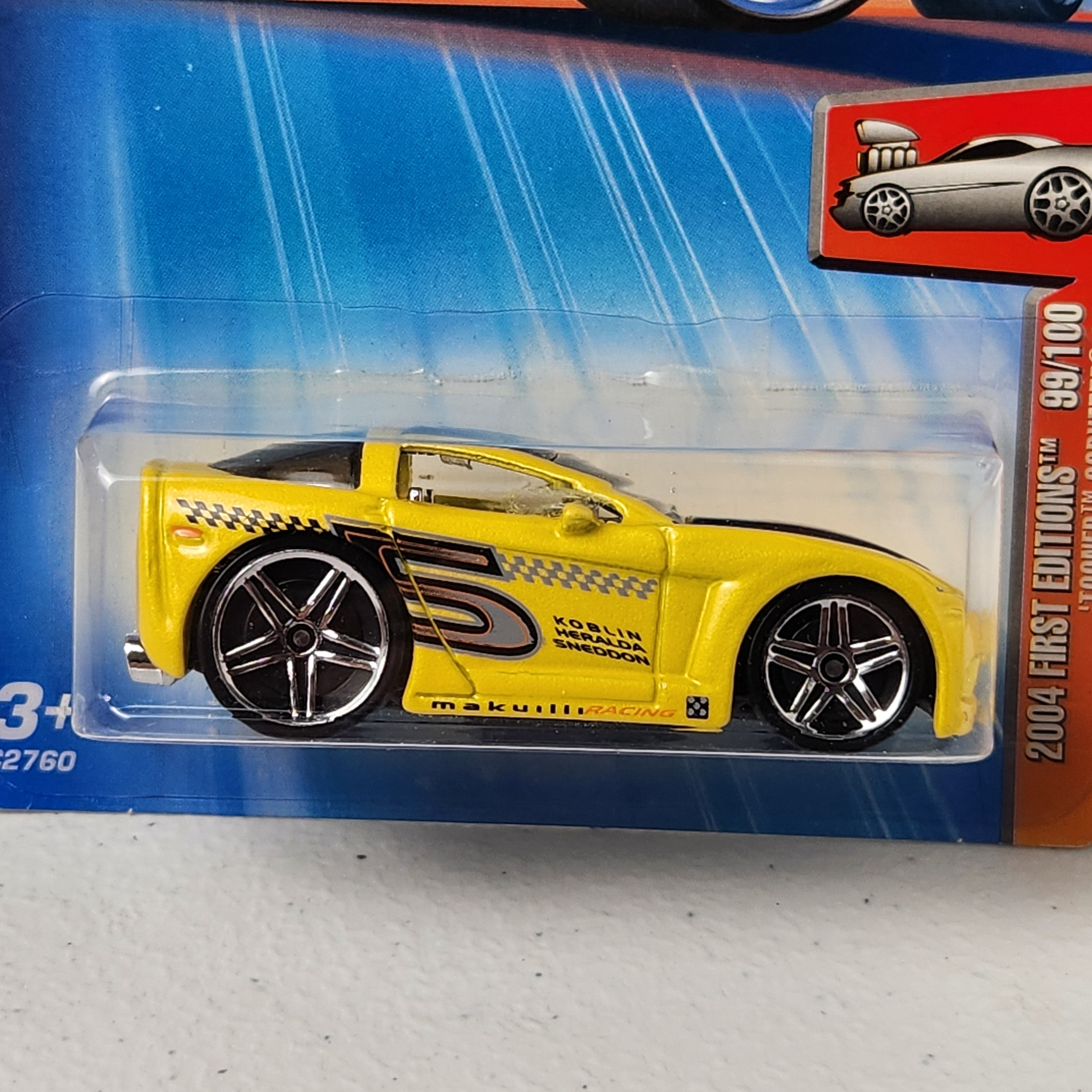 Corvette C6 Tooned American Mainline Hot Wheels