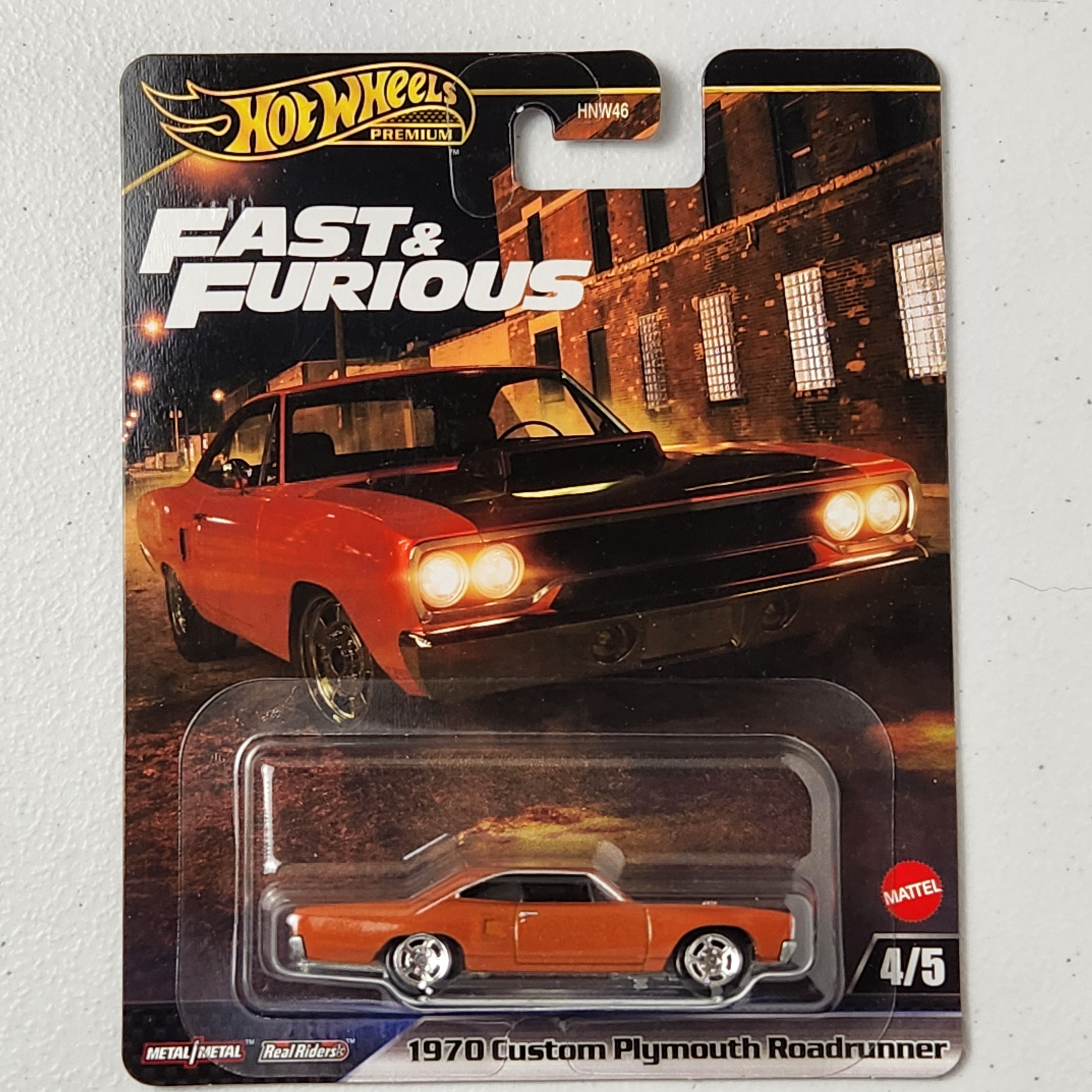 1970 Custom Plymouth Roadrunner #4/5 Fast & Furious American Premium Hot Wheels 2025