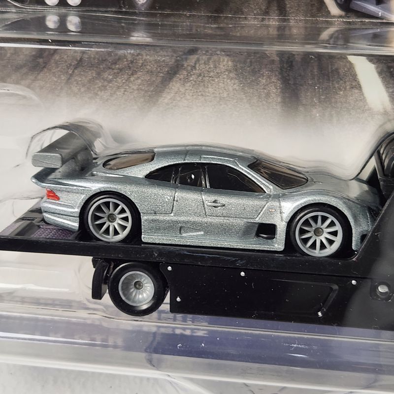 1997 Mercedes Benz CLK GTR, Fleet Street #59 Car Culture Team Transport European Premium Hot Wheels