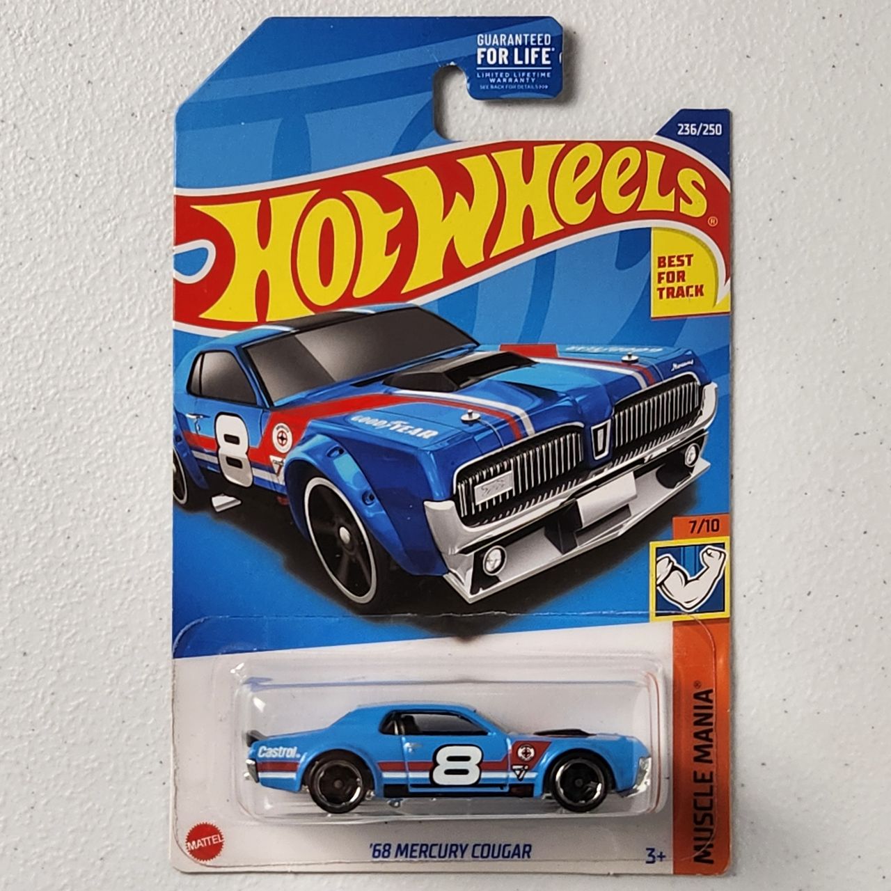 68 Mercury Cougar American Mainline Hot Wheels