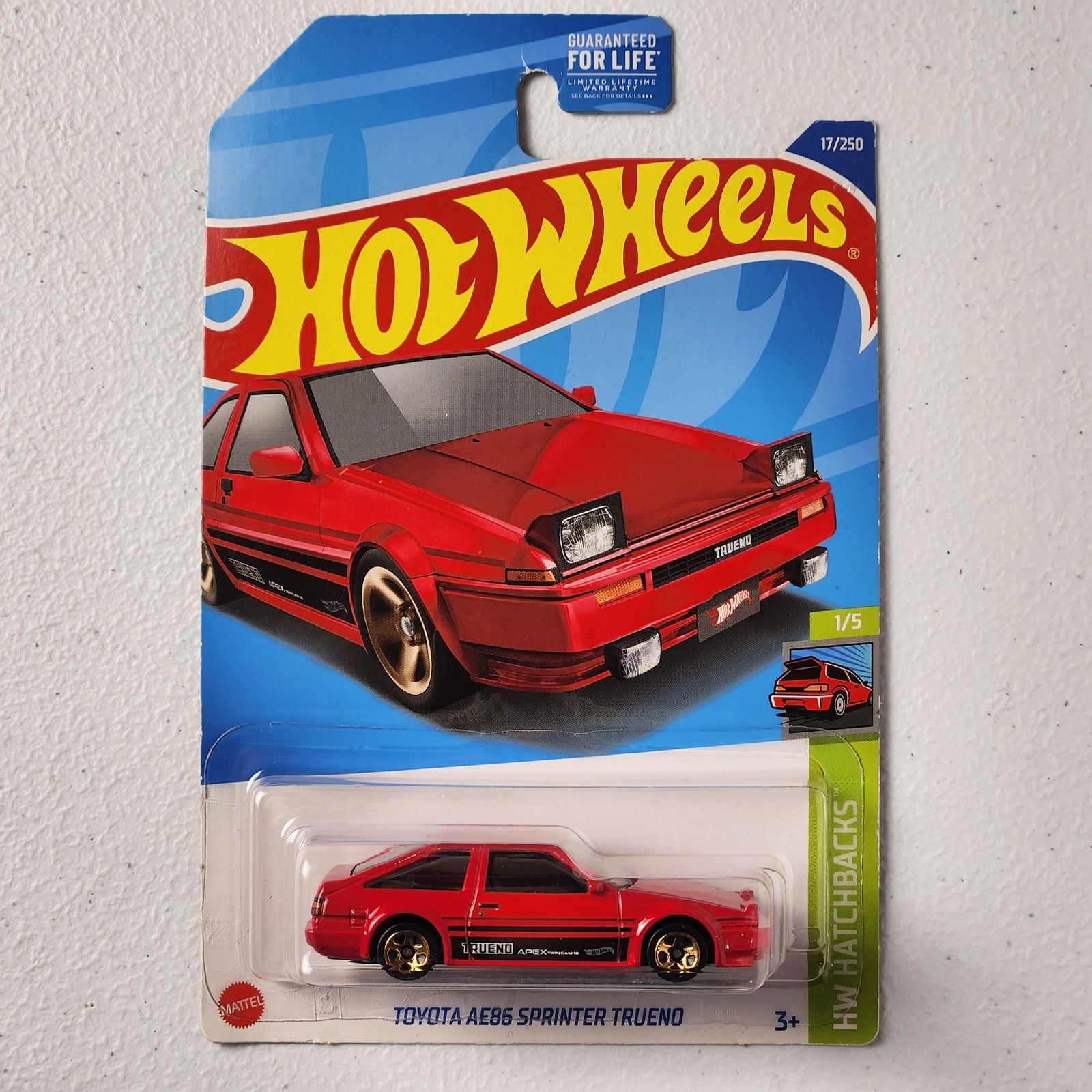 Toyota AE86 Sprinter Trueno JDM Mainline Hot Wheels