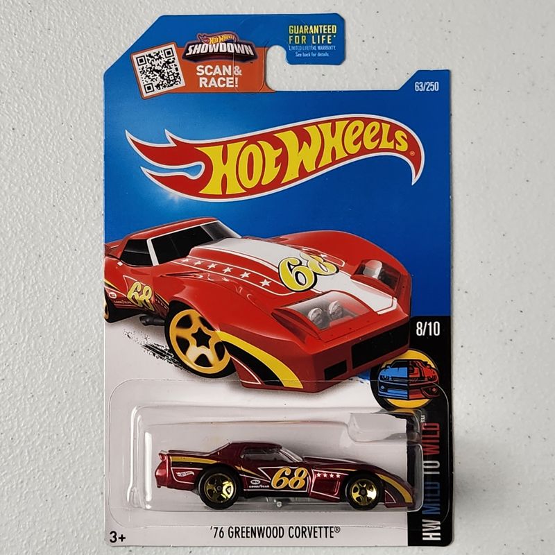 76 Greenwood Corvette American Mainline Hot Wheels