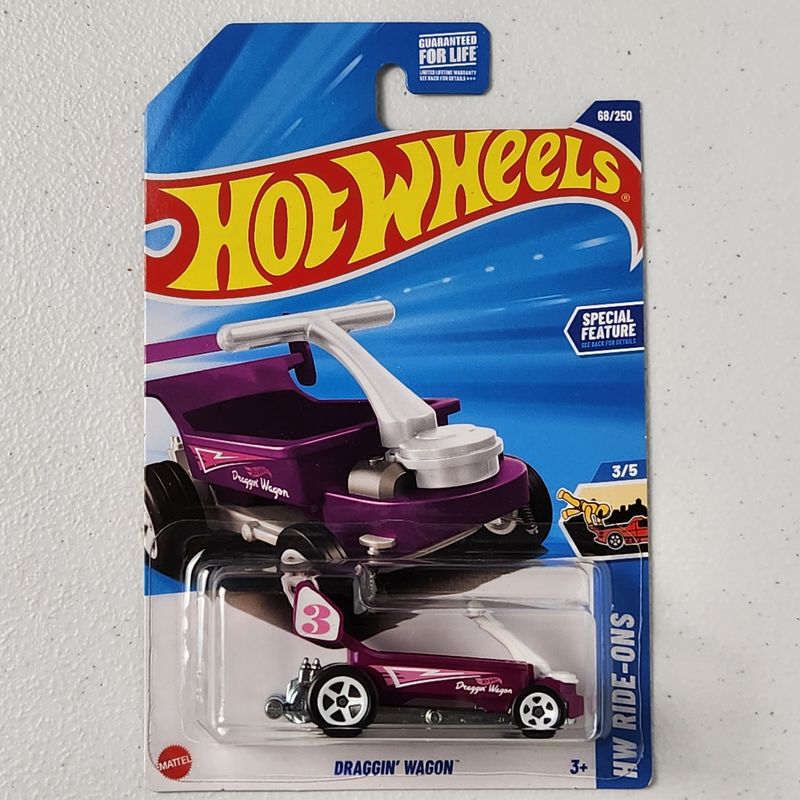 Draggin Wagon Kid's Car Mainline Hot Wheels