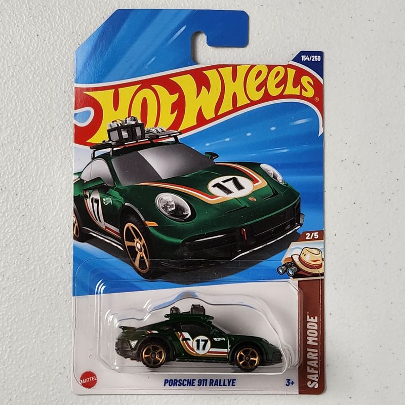 Porsche 911 Rallye European Mainline Hot Wheels