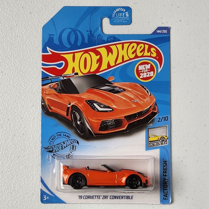 19 Corvette ZR1 Convertible American Mainline HW
